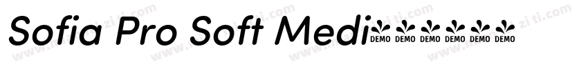 Sofia Pro Soft Medi字体转换